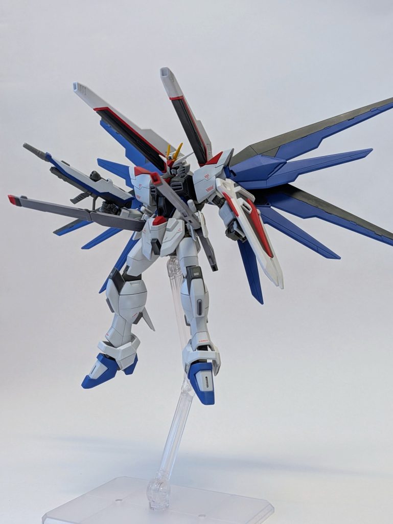 HGマイティストライクフリーダム改修フリーダムガンダム–4枚目/制作者：tmms