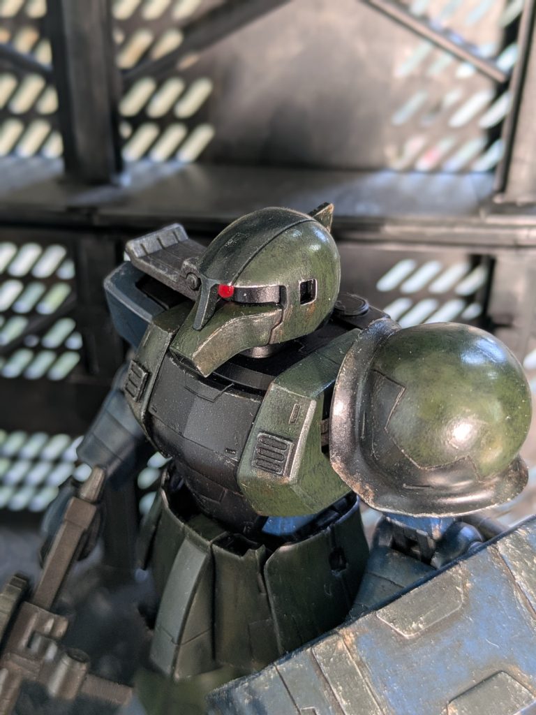 ザク1(旧ザク)筆塗り全塗装