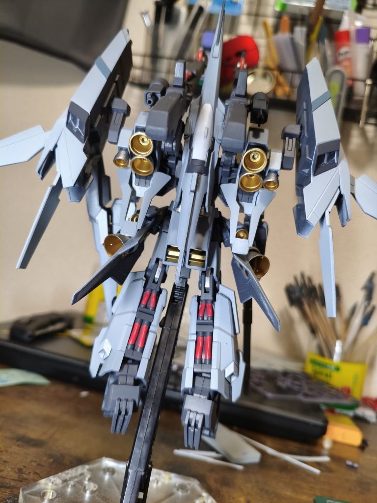 バーニア…( &nbsp; ◜ω◝ )動力パイプ…( &nbsp; ◜ω◝ )気持ちいい配色で満足です