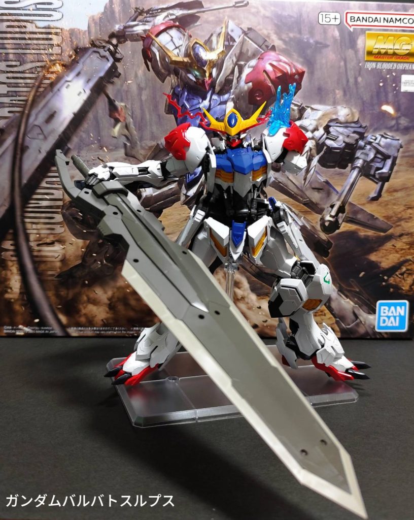 MGガンダムバルバトスルプス+拡張パーツ–2枚目/制作者：@N8844951041951