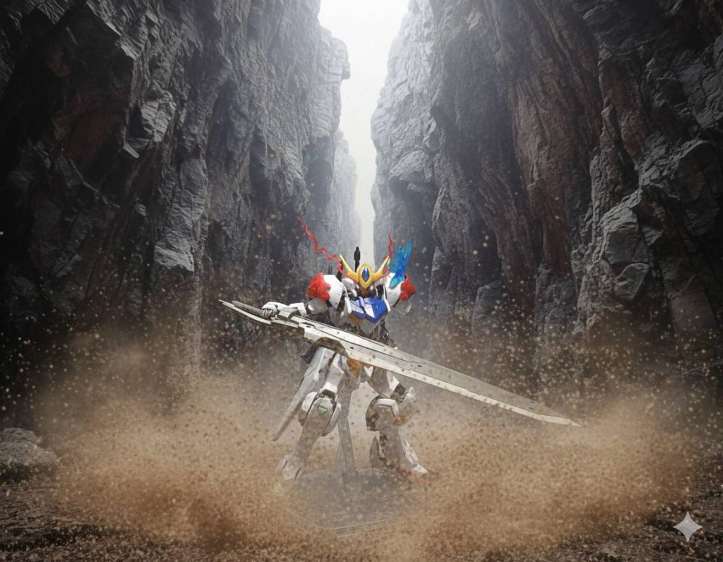 MGガンダムバルバトスルプス+拡張パーツ–3枚目/制作者：@N8844951041951