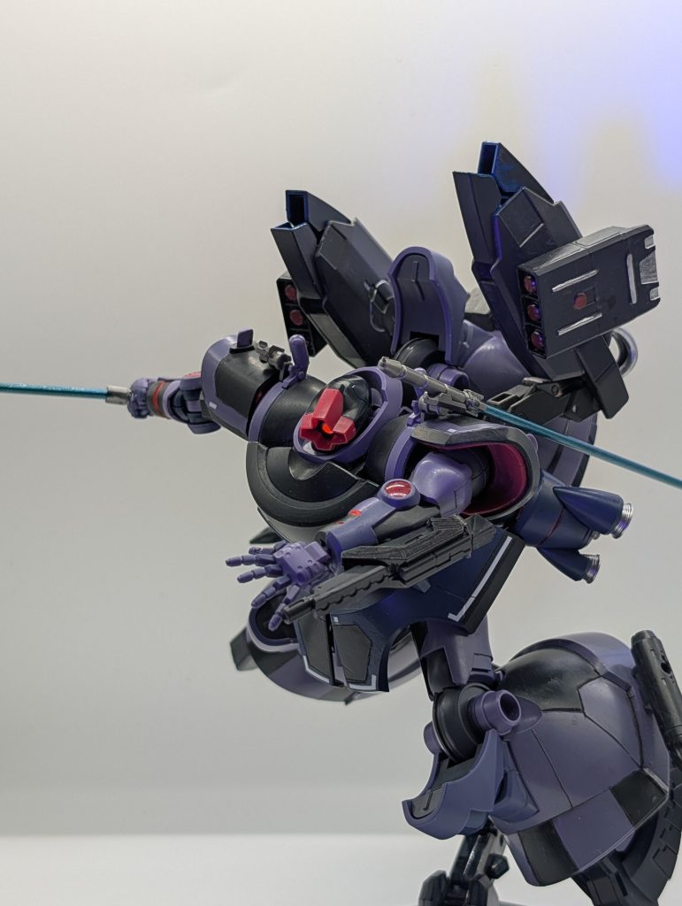 ヒートサーベルは刃部分をメタリックグリーンで塗装