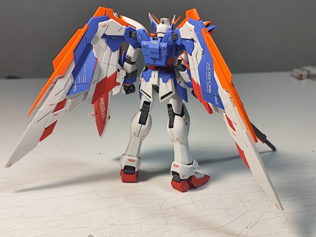 ウイングガンダム　EW–3枚目/制作者：もんごれ