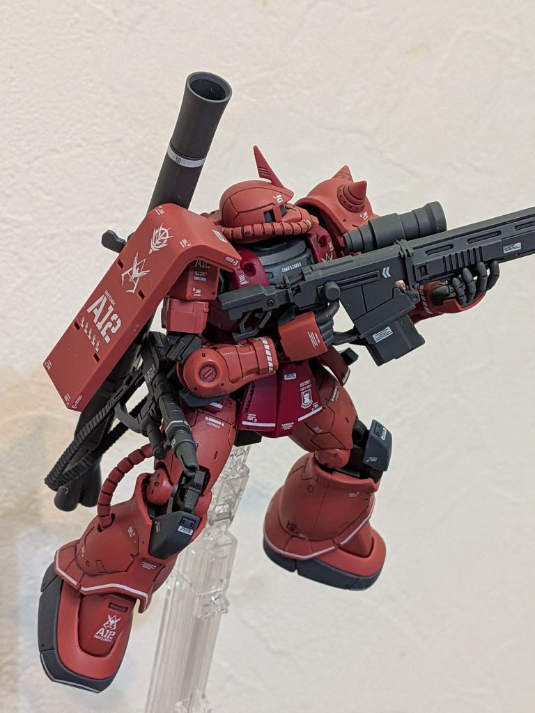 オリジン シャア専用ザクII–4枚目/制作者：シン・クドウ