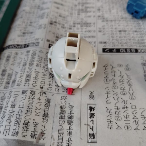 可動部分まで付けてしまいノコで切ったら上手くいった危ねぇー😅（2枚目）