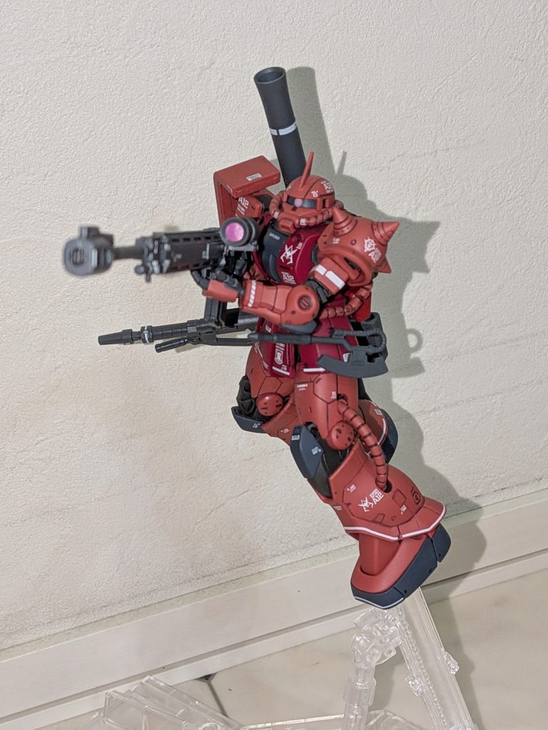 オリジン シャア専用ザクII–5枚目/制作者：シン・クドウ