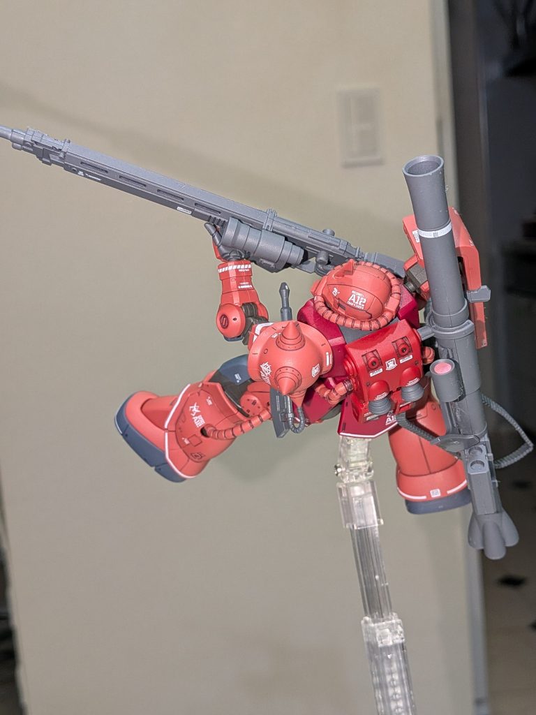 シャアらしく、アクロバティックに