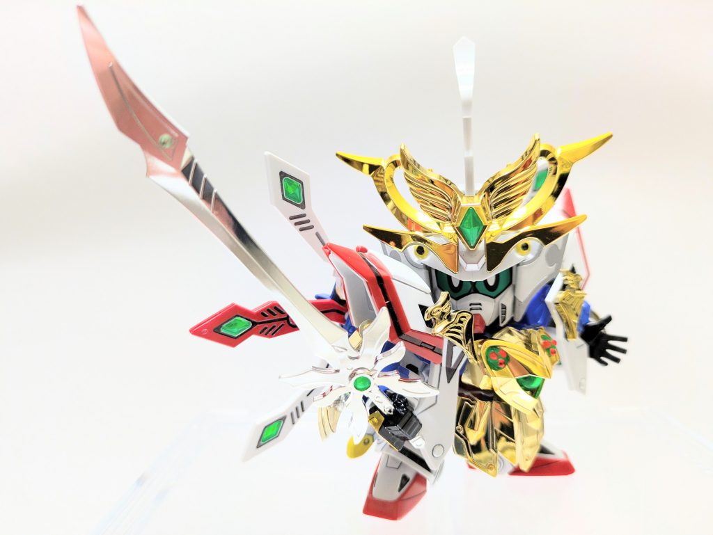 １２．武者號斗頑駄無〜明鏡止水の陣〜【GF13-017NJII／ゴッドガンダム（ハイパーモード）に忠実な改修武者】–3枚目/制作者：奇人