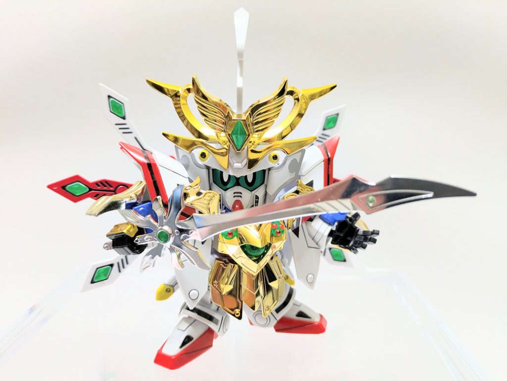 １２．武者號斗頑駄無〜明鏡止水の陣〜【GF13-017NJII／ゴッドガンダム（ハイパーモード）に忠実な改修武者】–2枚目/制作者：奇人