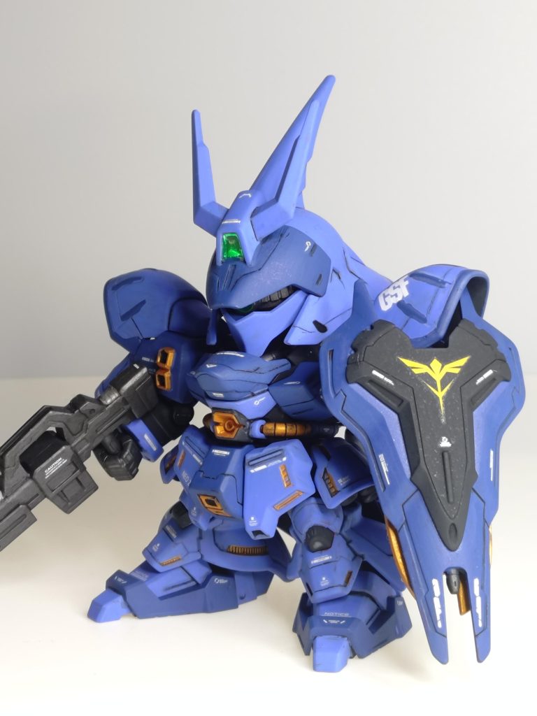 MSN-04FF サザビー（ロングホーンファンネル装備）–2枚目/制作者：@redcheek