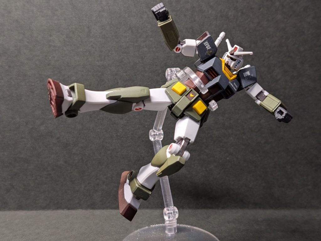 ガンダムキーーーーック‼️なんてこともできますよ😁