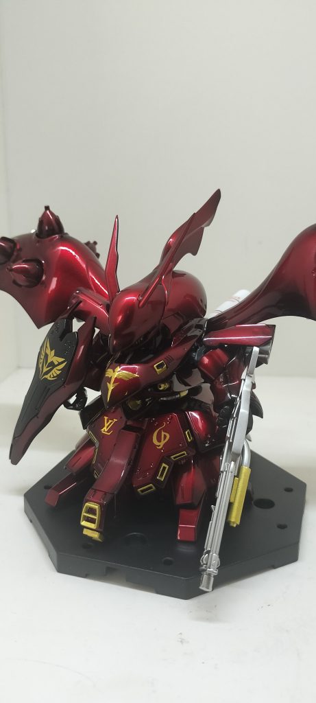 昔のSDながら造形クオリティの高いキットでした。