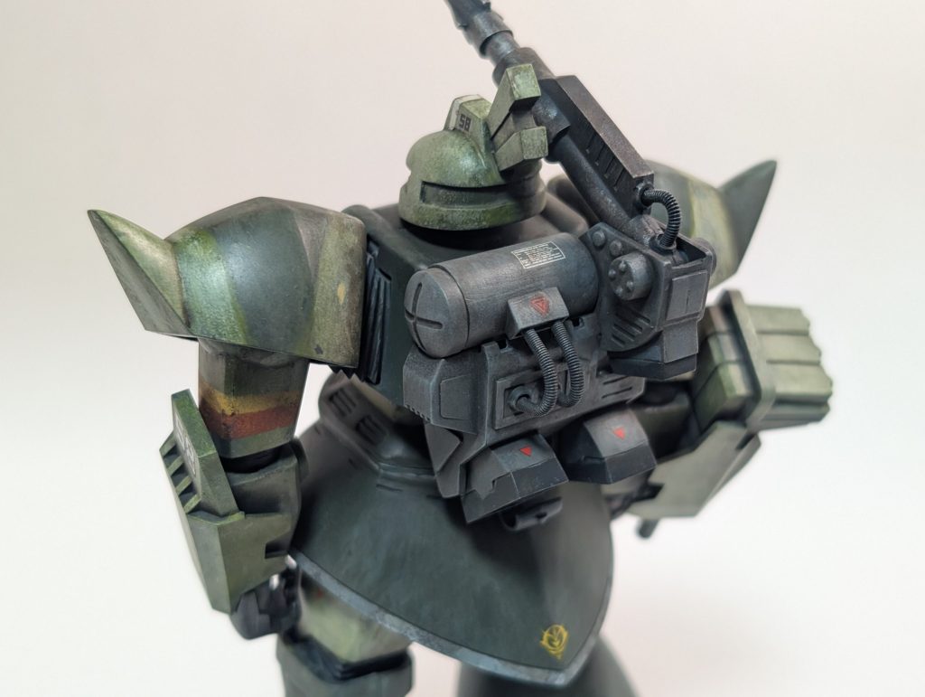 バックパックのダクトはスプリングに変えてます