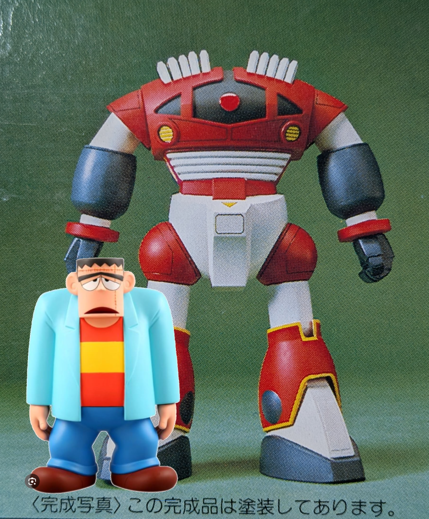 まずはキット選びから☝️フランケンに比較的体型が近いゾゴックがすぐに浮かび、他の怪物達との大きさの兼ね合いもあり1/100を使うことにしました。