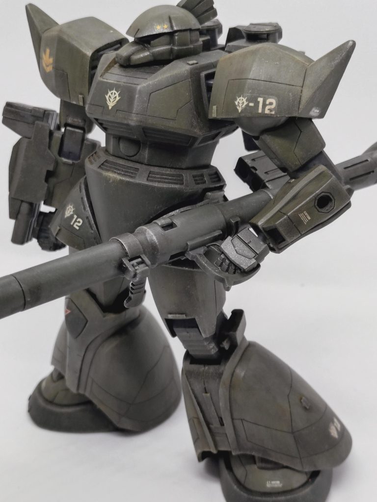 モノアイだけ、うまく塗れず。課題ですね（笑）