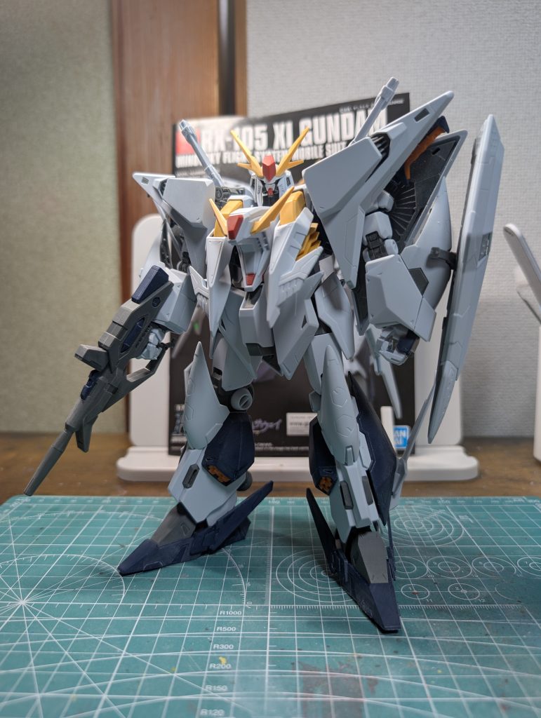 素組み。なんか寸胴な印象でした。