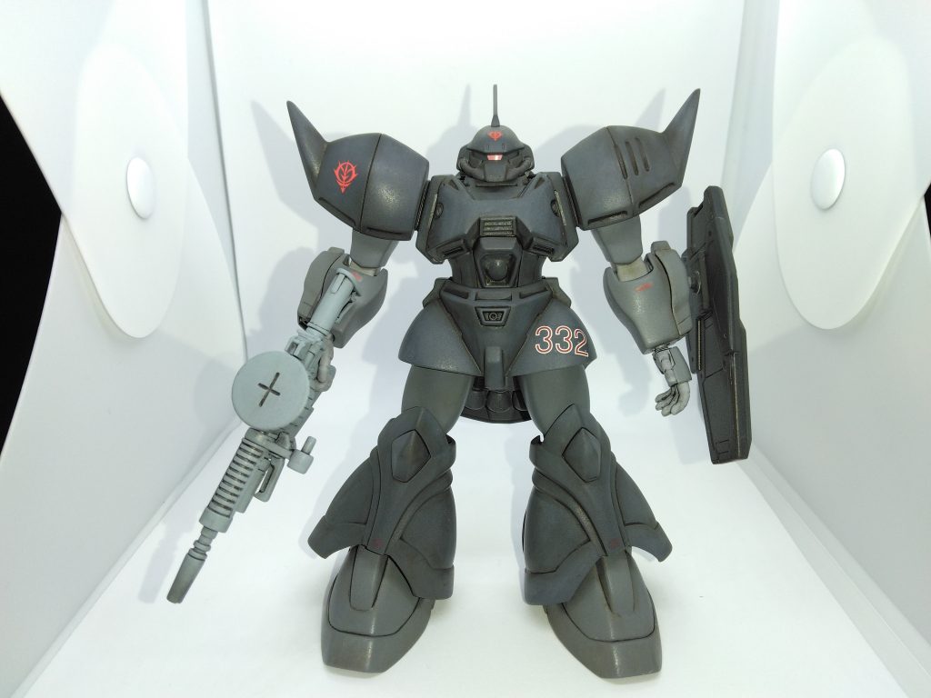 正面頭部バルカンが好みではなかったので、同梱のF型頭部を使用しました😄