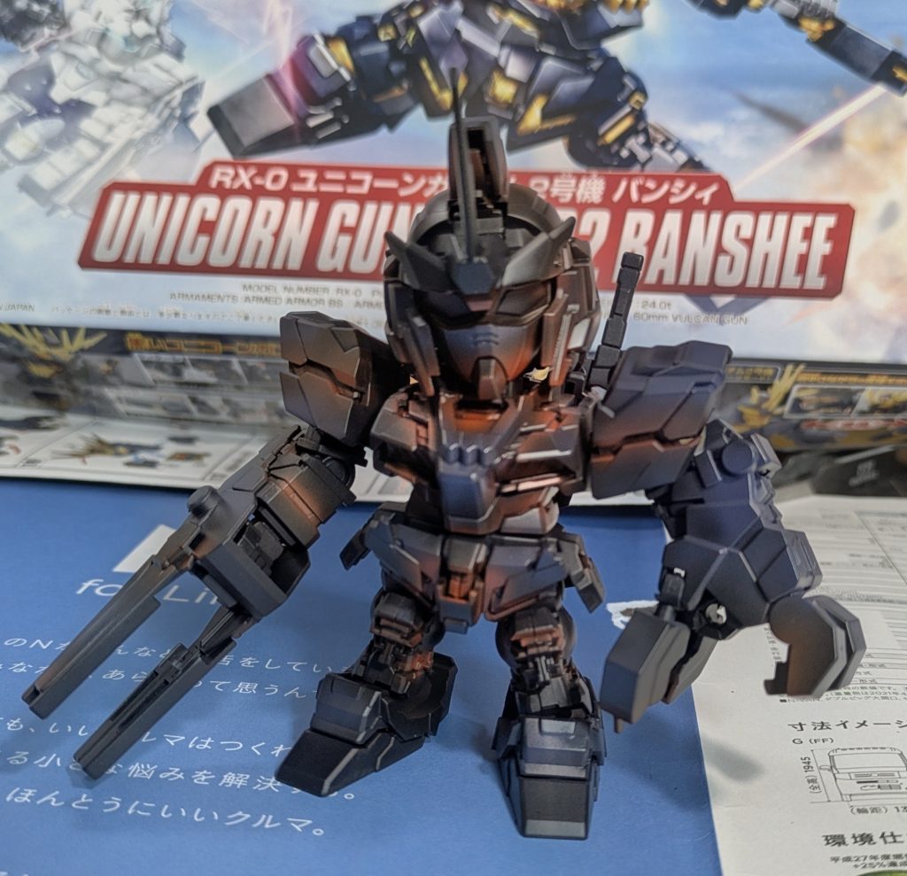 サイコフレーム付近を赤くして