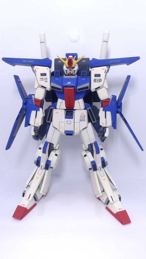 HGUC　ZZガンダム–2枚目/制作者：こいね