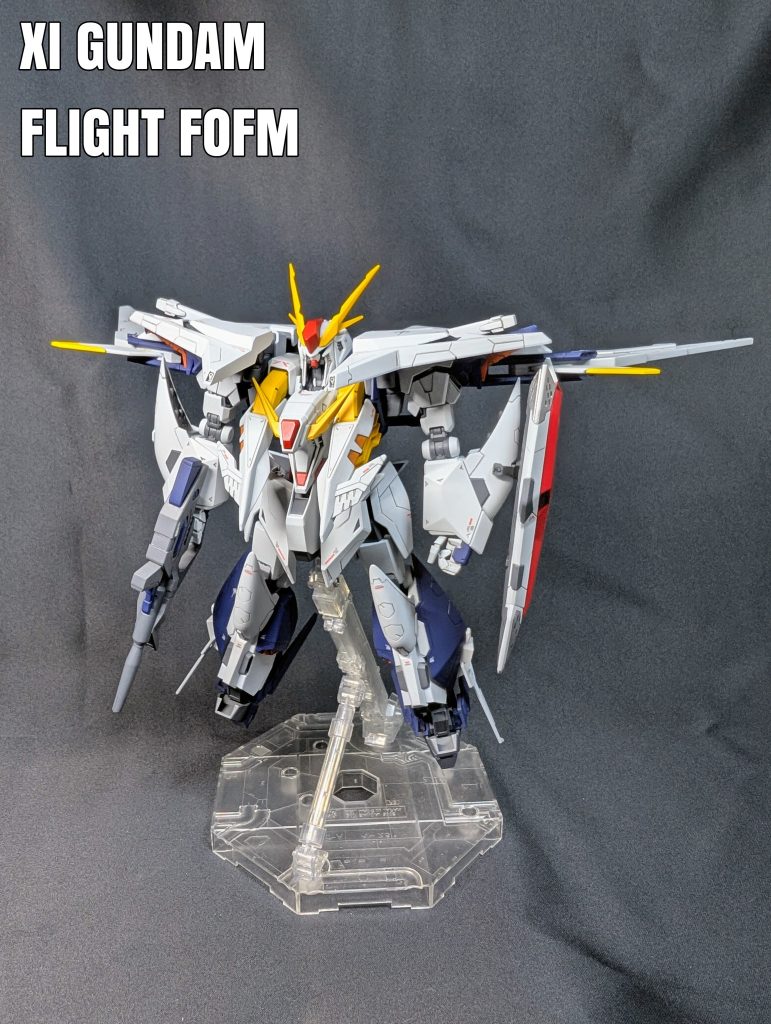 一部組み換えでフライトフォームも再現。これでマッハ2が出るって…ねぇ。