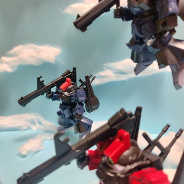 Zガンダムストーリーの第一話から第四話をリメイクしました