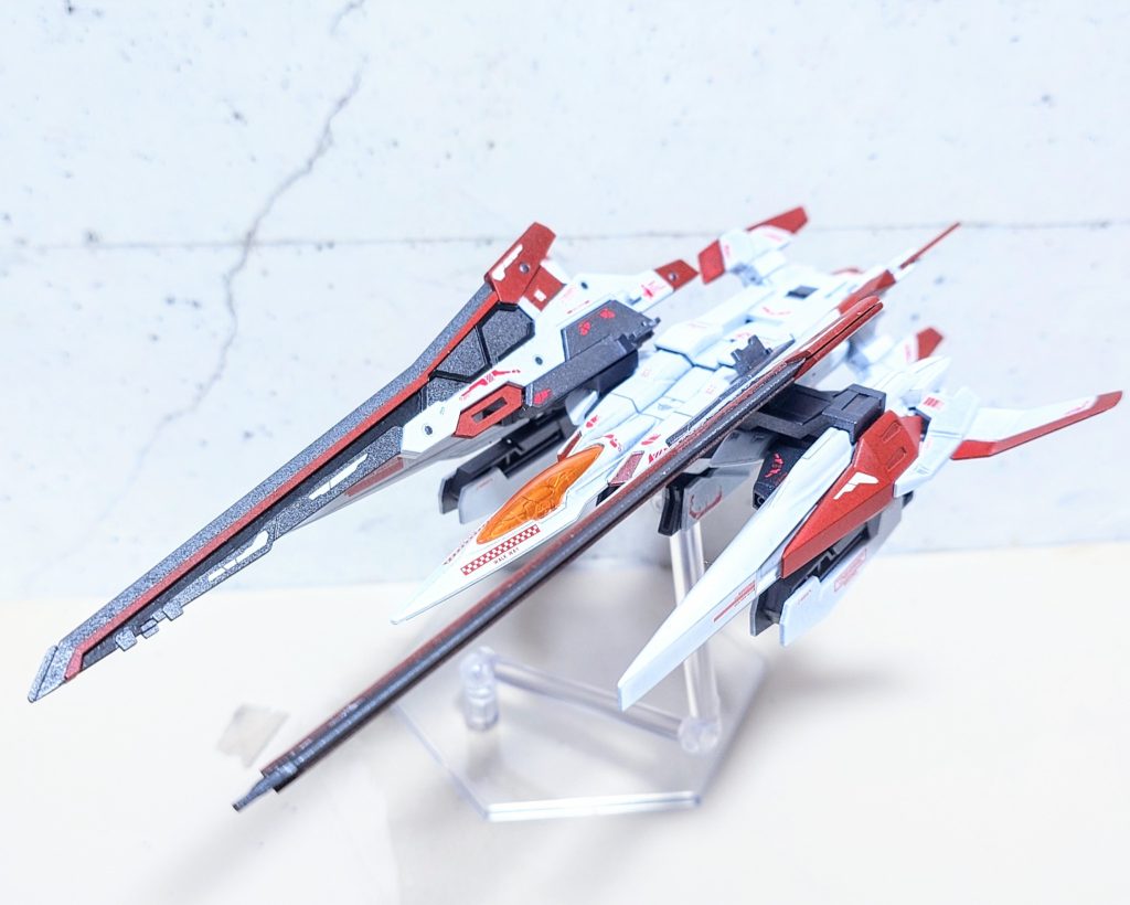 ザンライザー設定だと敵機に突っ込んでGNバスターソードⅢで近接戦仕掛けるらしい…そりゃ沙慈も嫌がる