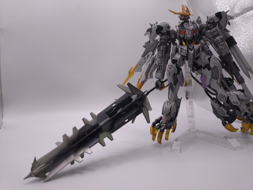 そして、先端部は、伸びるギミックつけました。見えすらくて、申し訳ない。