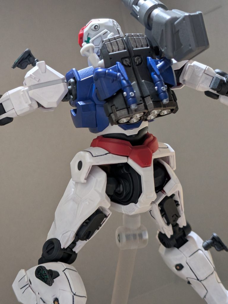 バックパックも少しだけ塗りました😀