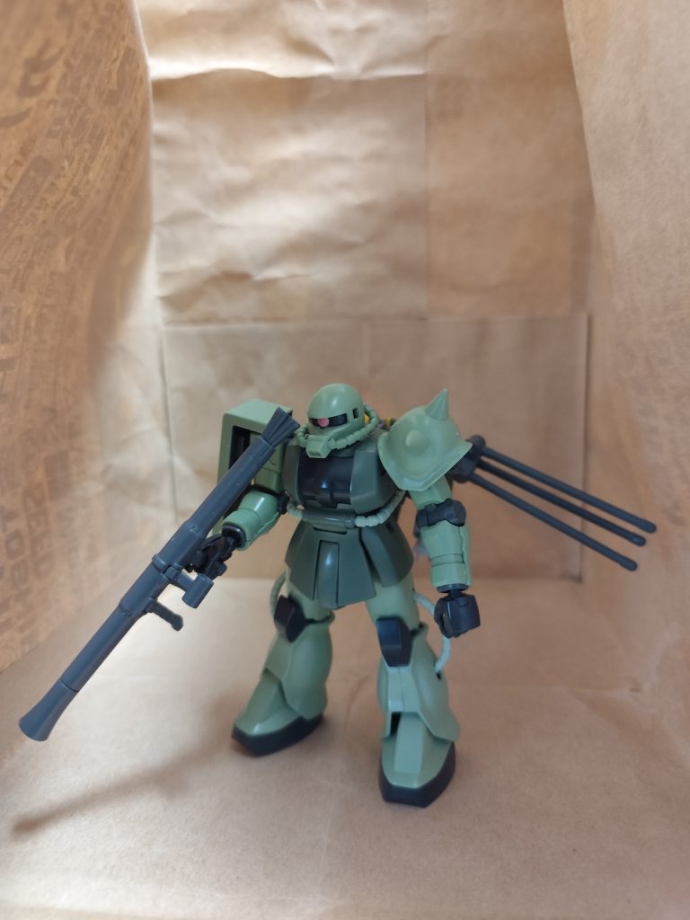 後ろに、マウントする形で装備させてます。