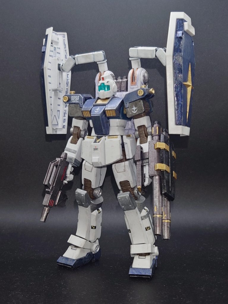 基本系サブアームをパワードアームスパワーダーに変えた以外は、部分塗装と汚したのと、あちこちネオジム磁石を仕込んでみました&nbsp;やりすぎていくつか貫通したり薄くなったところあり