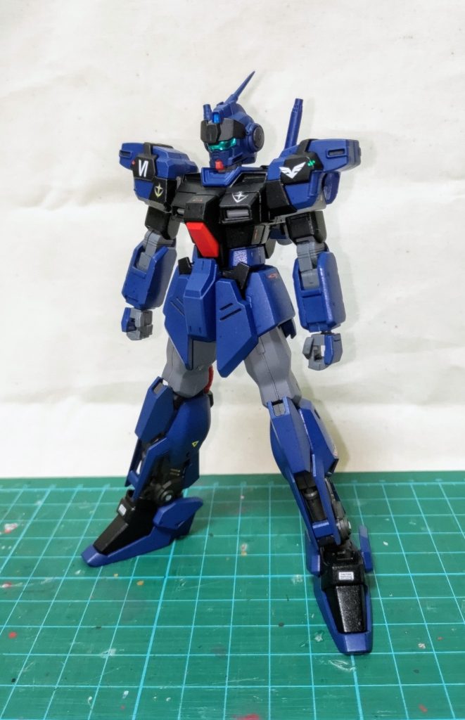 RX-80PR-5　ペイルライダーDⅢ〜機体説明風〜グリプス戦役後、ペイルライダーDⅡは最新鋭機に比べて性能が追いつけていなかった。そこで、アナハイム・エレクトロニクス社が特殊部隊用に百式などのパーツを用いてさらなる近代化改修を行ったものが本機である。