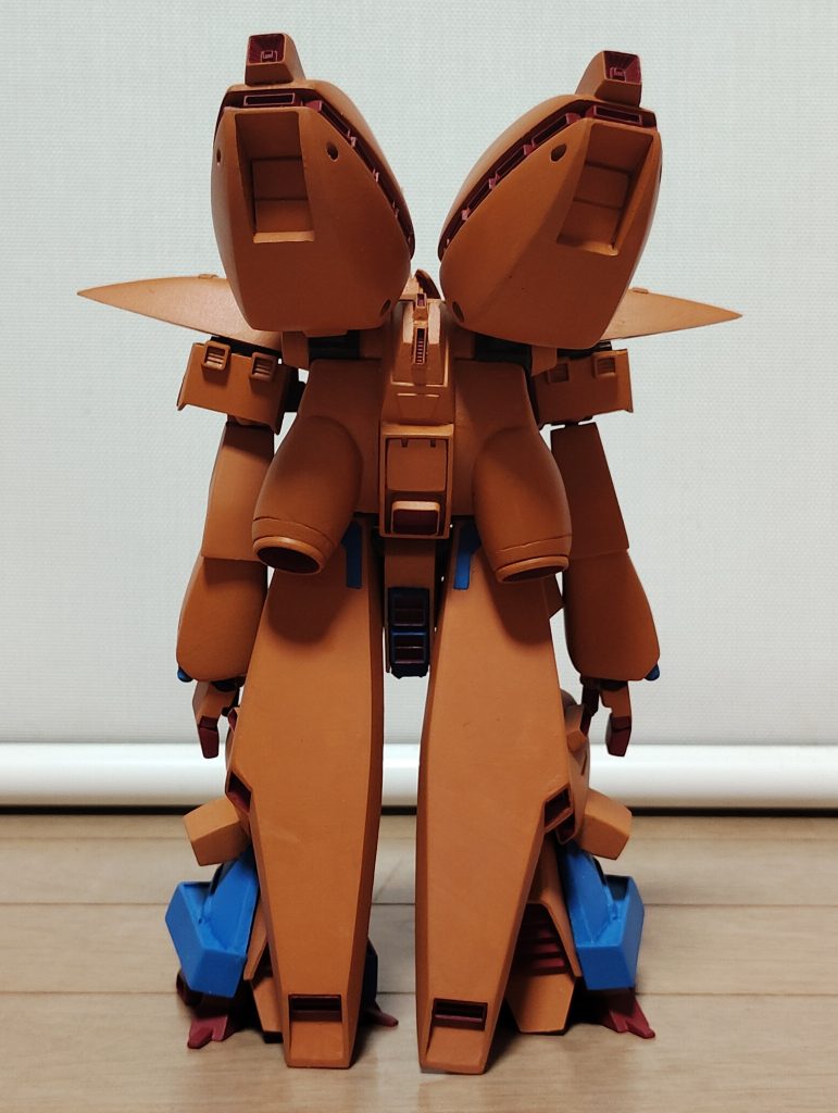 背面相変わらずラッカー筆塗りつや消しスプレー仕上げです&nbsp;&nbsp;