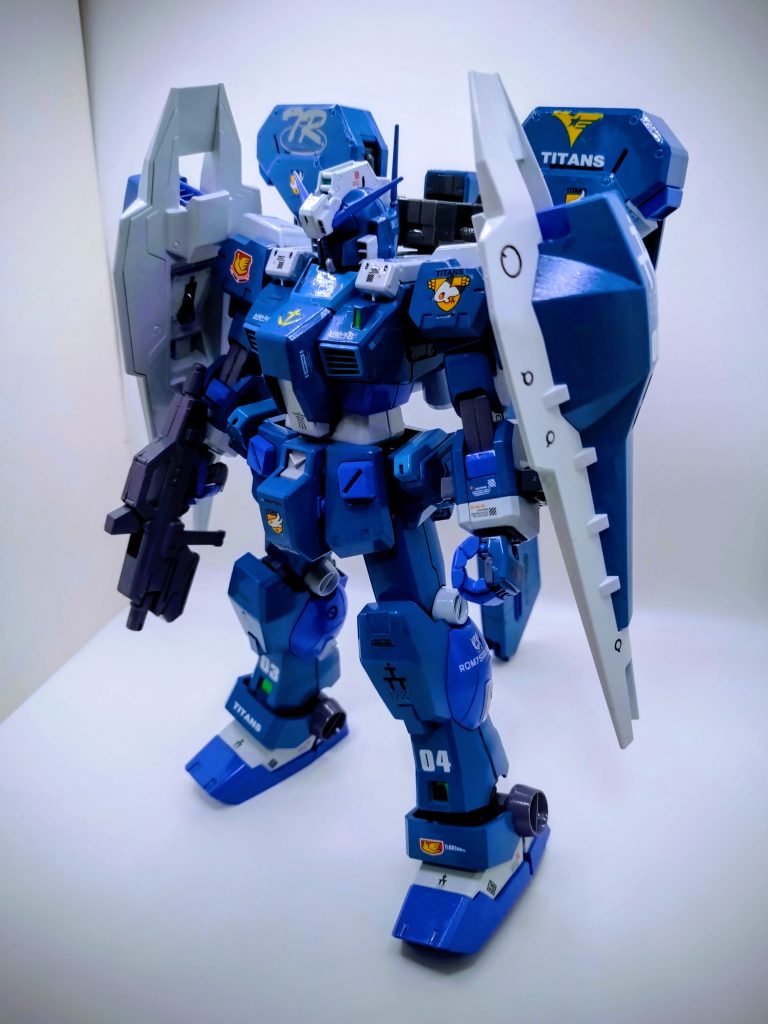 ヘイズル2号機をブルーメインにカラーリングしてみました。