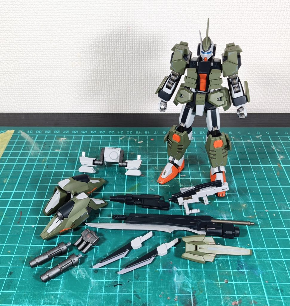 ってことで久々のガッツリミキシングでした。見た目に反して動かすぶんにもゴチャゴチャしなかったり、3mm接続部が多くてカスタマイズ出来すぎたりと、これぞビルド系俺ガンプラって感じで個人満足度グッドな一品に仕上がってくれました。皆様にも気に入って頂けましたら幸いです。次回もガンバリマスぞい(gandam1)