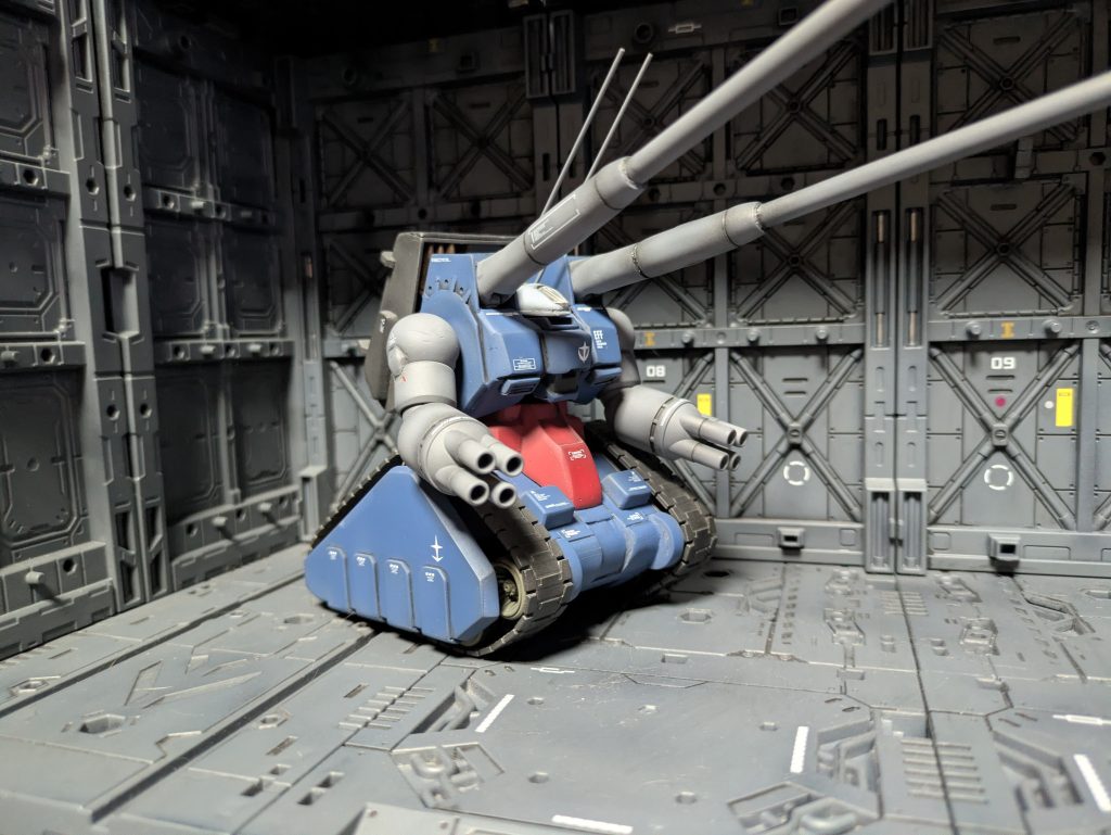 砲身かなり長めになってます。普段は砲身外して保管してます！