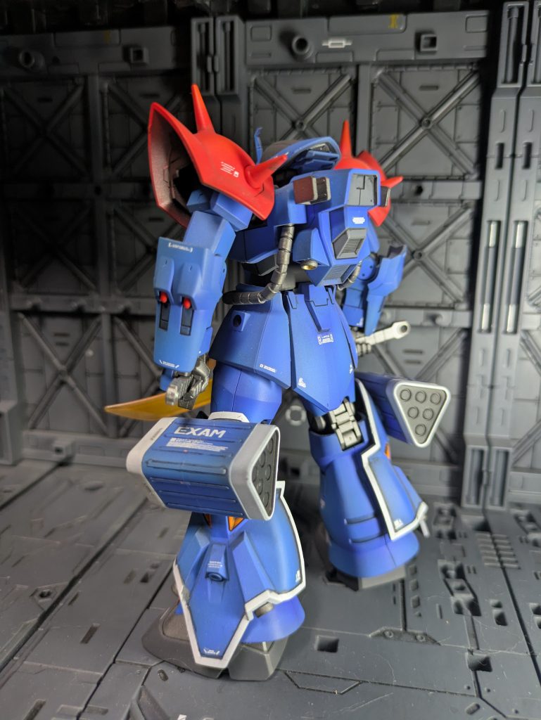 何故かミサイル部分にEXAMの説明マーキングしてみました😓