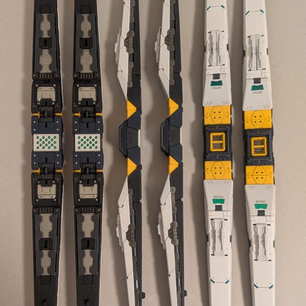 PGU νガンダム　ファンネル完成