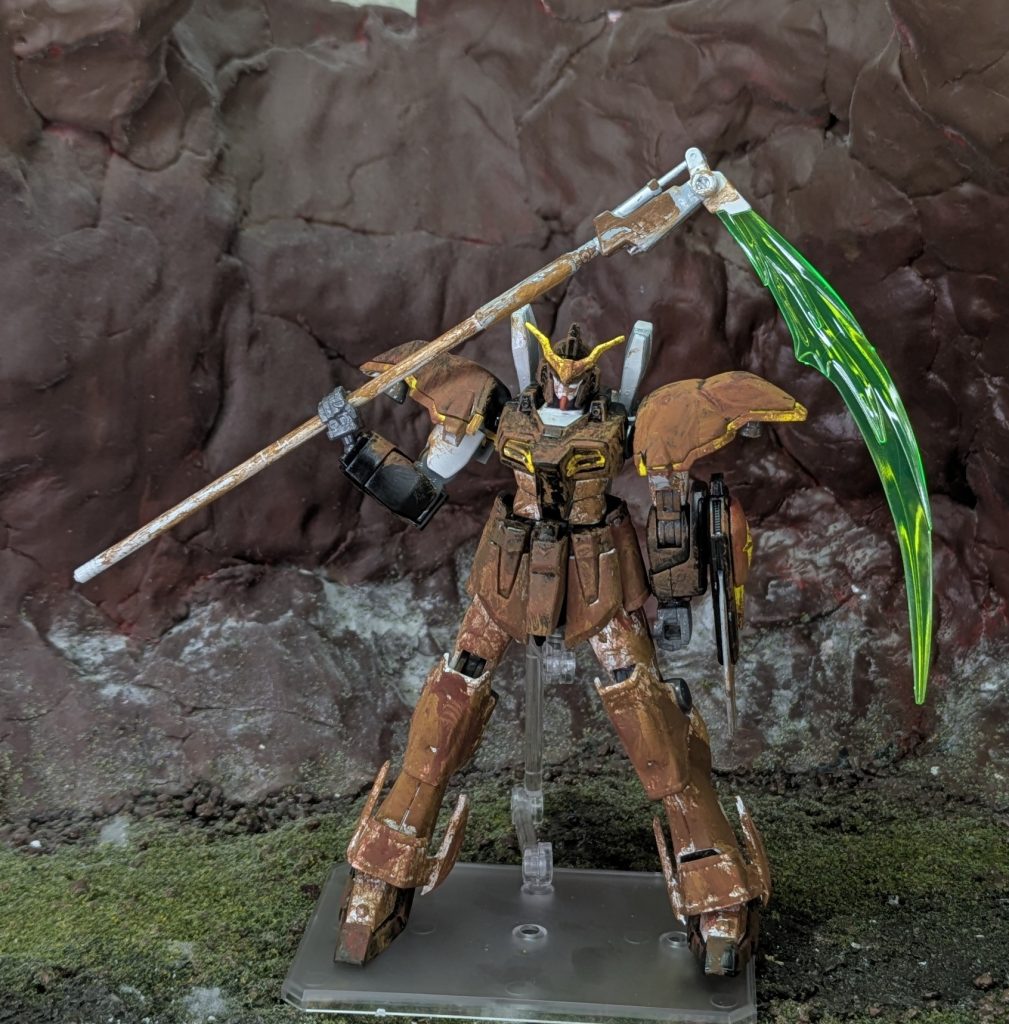 最近ウェザリングやってないなぁ、久しぶりにやろうかなってなったのでよごれを重ねていったらこうなりました赤岩の方のウェザリングステージで写真を写したらいい感じになりましたそう、視認性が悪い