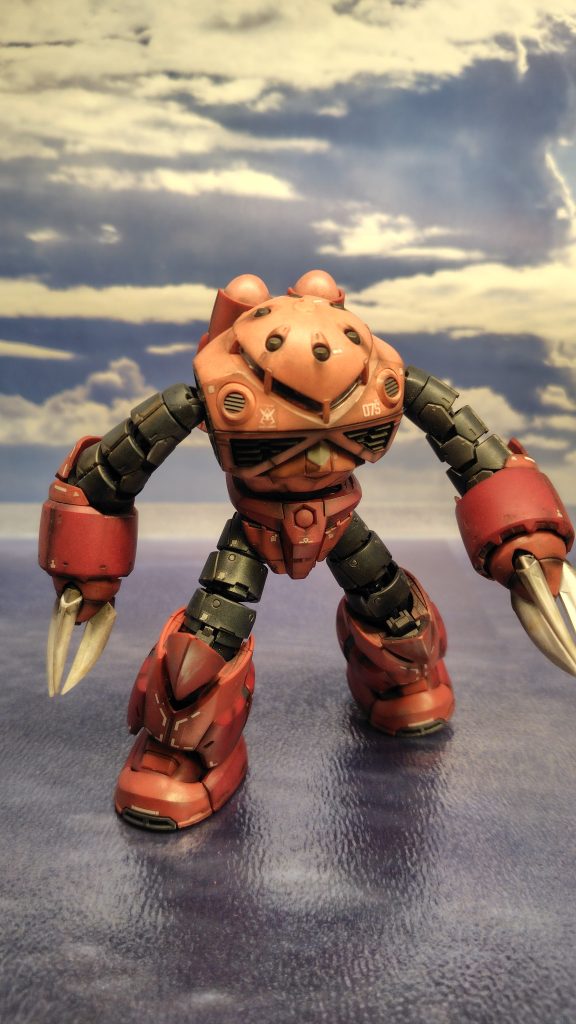 いつかこのキットを全塗装で仕上げてみたい！けどこの状態でも満足してしまってる自分がいる（笑）