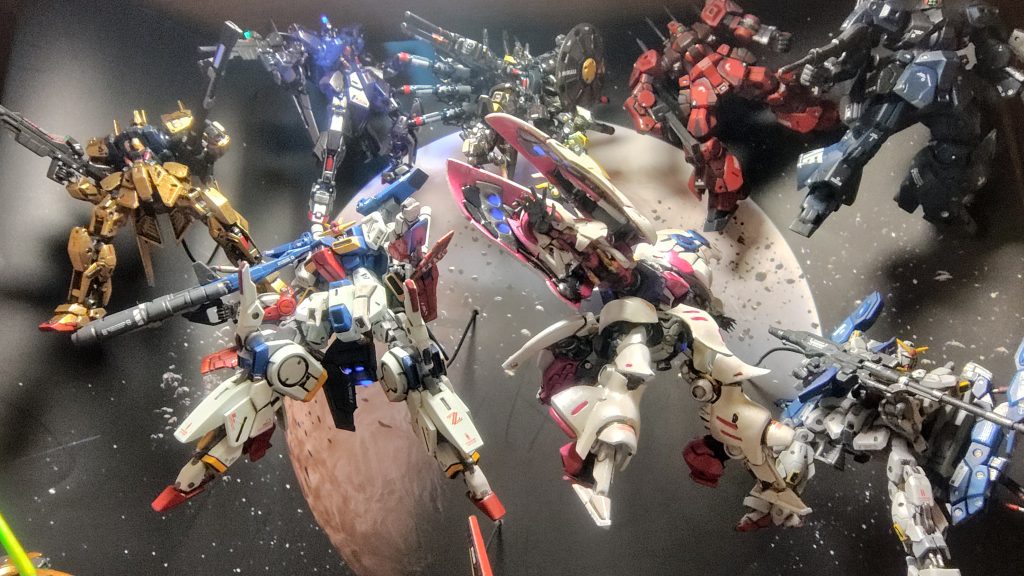 ぜひ14体揃ったジオラマも見ていただけると嬉しいです(gundam-kao6)最後まで見て頂いてありがとうございます✨️