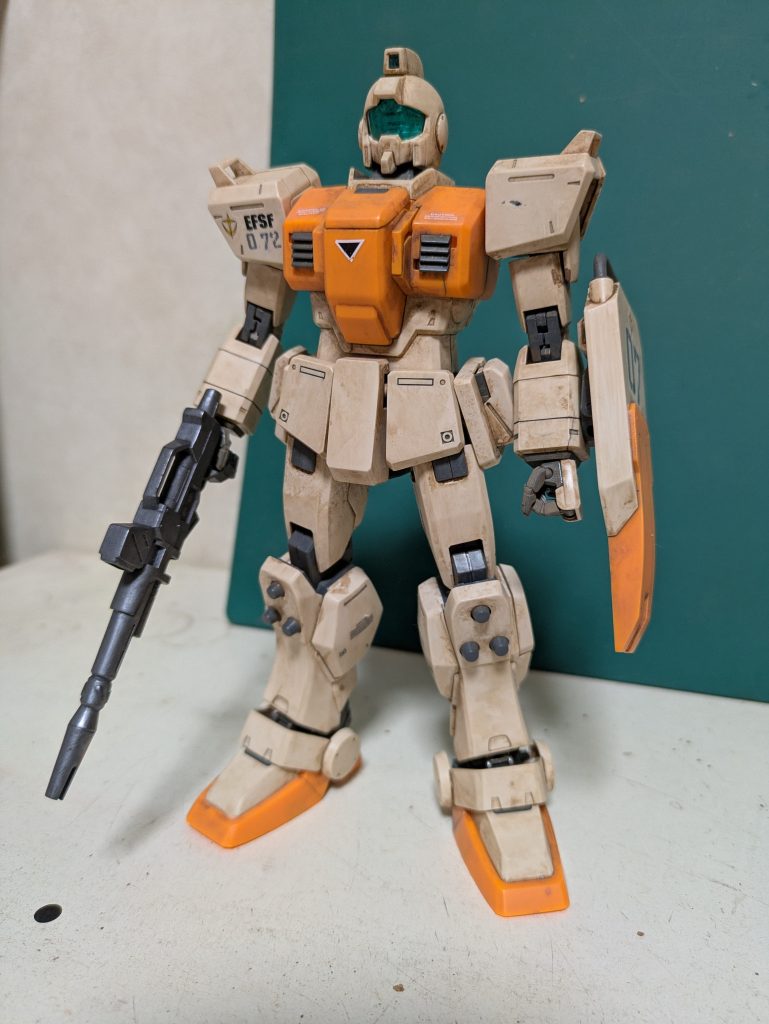 軽くウェザリング。なんか物足りずこの後ガッツリ仕上げに。