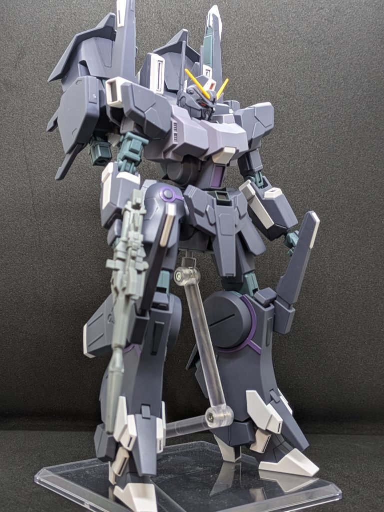 箱もデカかったけど、機体もデカい💦艶消しトップコート仕上げです