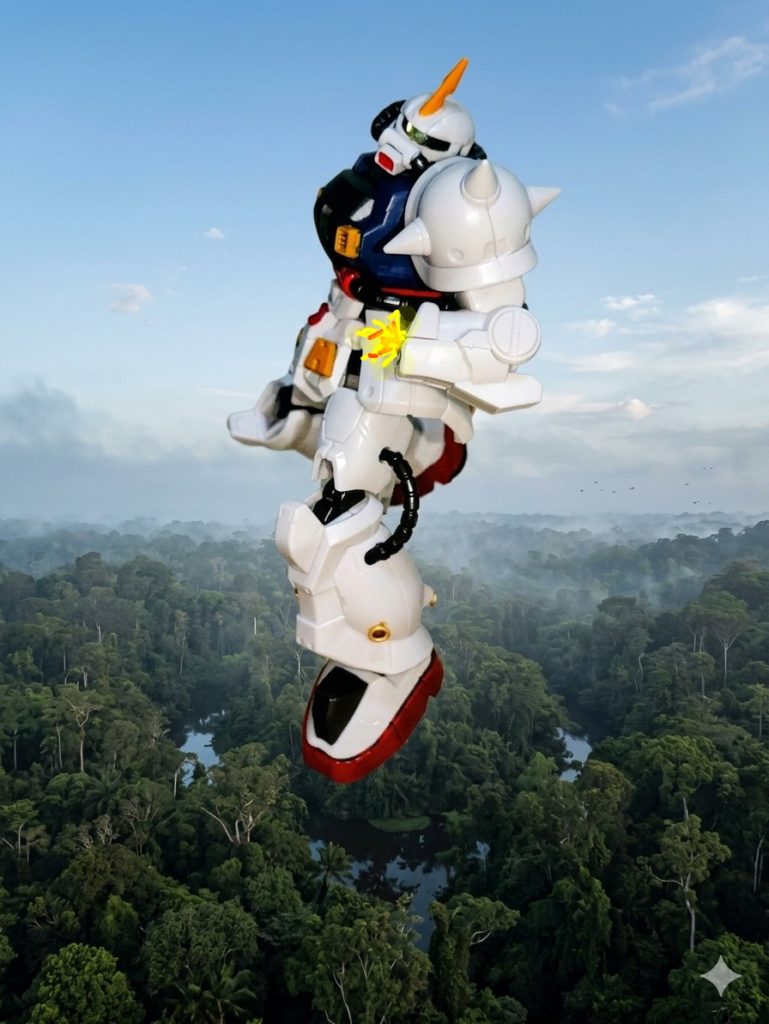 両手を失っても尚、執拗にコウを狙う猛禽。ハンターが飲まず食わずで獲物を狙っているが如くの凄まじい執念だ。再び急上昇した其の大きな猛禽はまだ有る爪で再びコウを襲う。急降下フルブーストを再度、ショルダータックルでコウを潰すつもりだ。マサムネ「空より高く、いや咎人ならば地の底最果てかぁ。優しい良い奴かも知れんがコウ、お前等の罪お前等の命で贖えっ!!じゃぁな!!」《赤い彗星》と見誤る程の凄まじい速さで猛進してくる猛禽。怪しいモノアイが目の前に映った瞬間だった!!