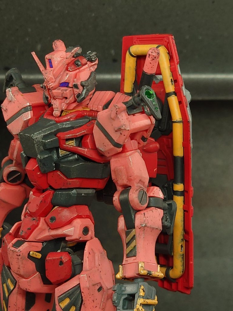 HG赤いガンダム(シュウジ搭乗機)–4枚目/制作者:fubuki20701