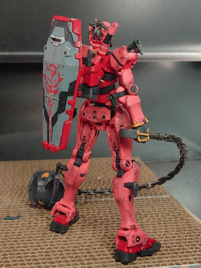 HG赤いガンダム(シュウジ搭乗機)–5枚目/制作者:fubuki20701