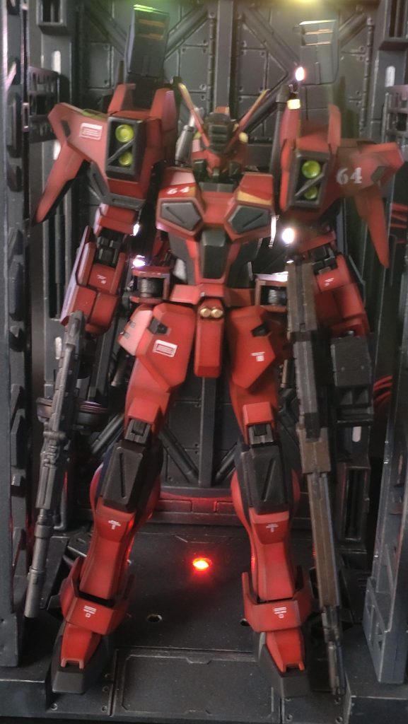 ちなみに地獄の壁は6機編成なので、いずれ続きを作ろうかと思っています。なかなかイメージに合う機体をチョイスできないでいるのでいつになるのやら・・・