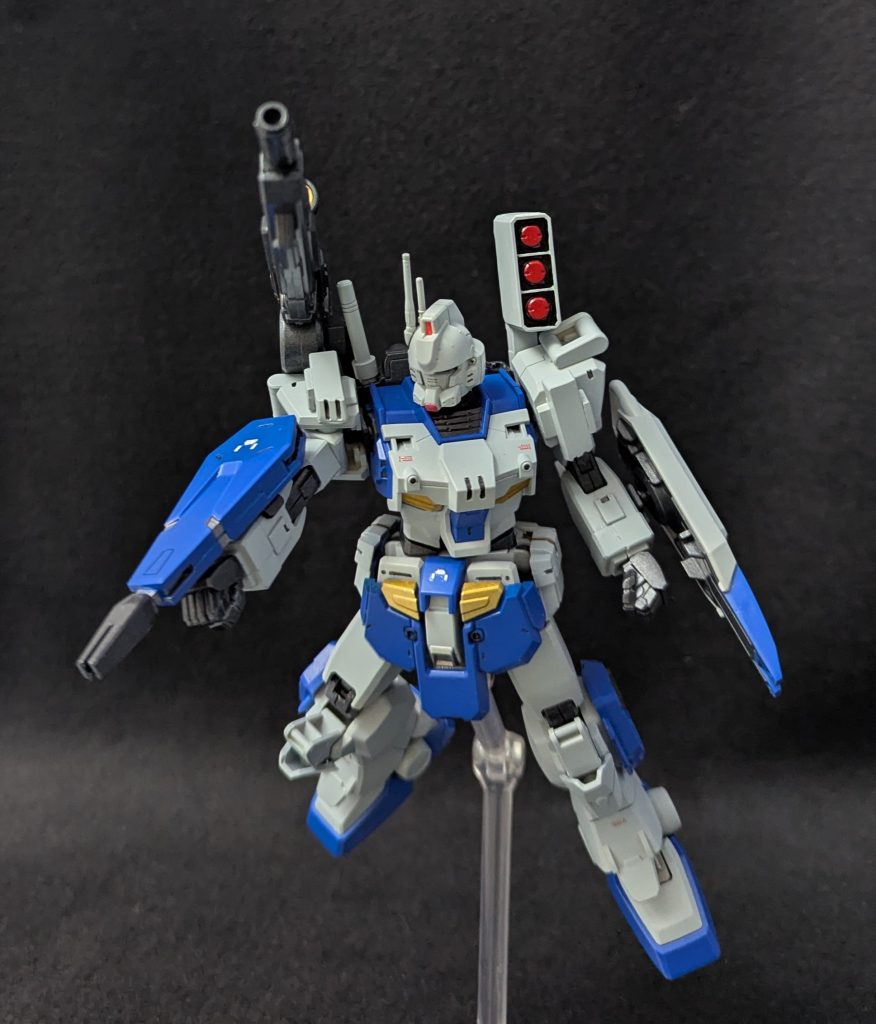 MSVのフルアーマーガンダムの系譜であることを意識してビルドしました