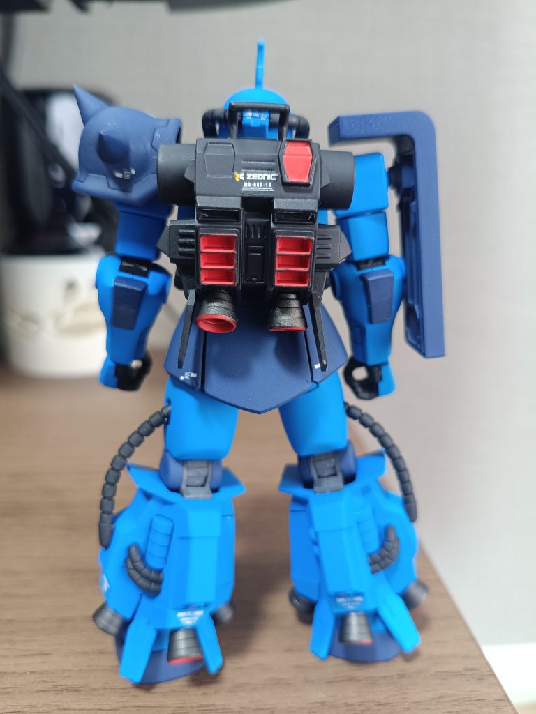 高機動型ザクIIといえばいつものバックショット