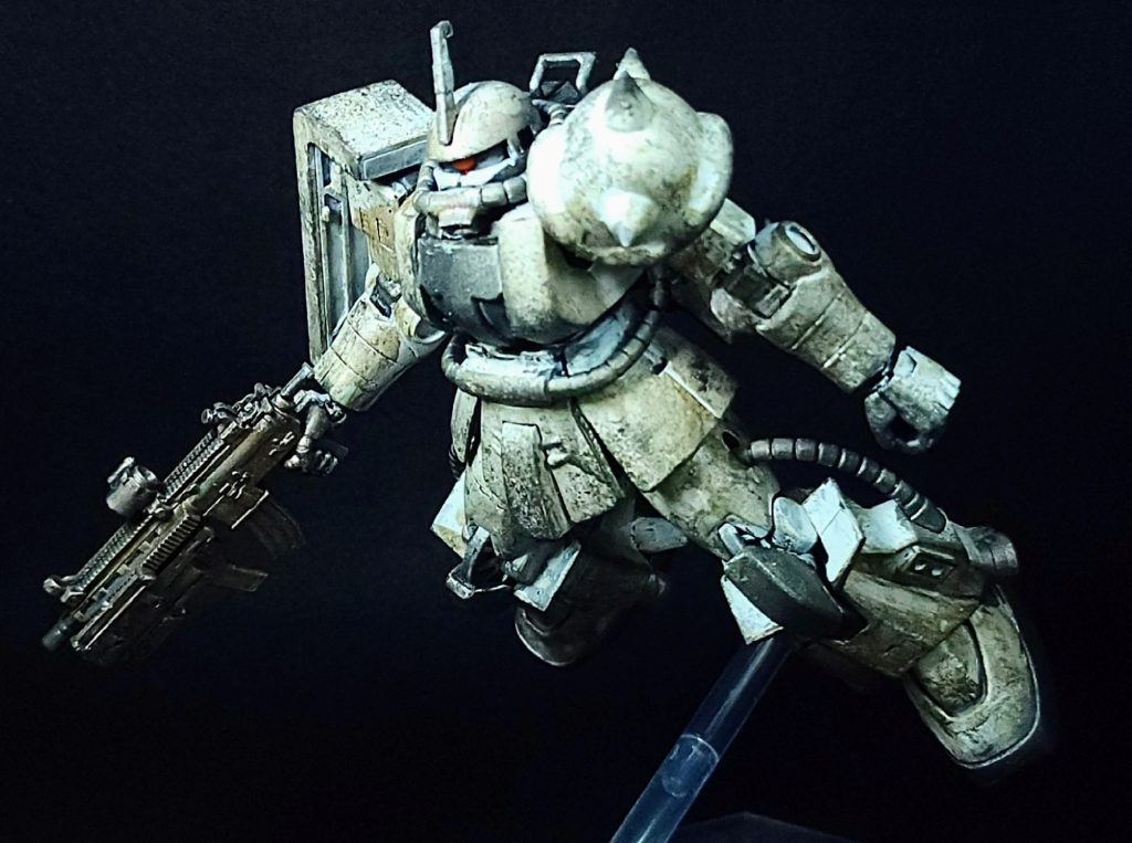 ジャンク再生 シンマツナガ専用 高機動型ザク–3枚目/制作者：2代目塗装狂主任