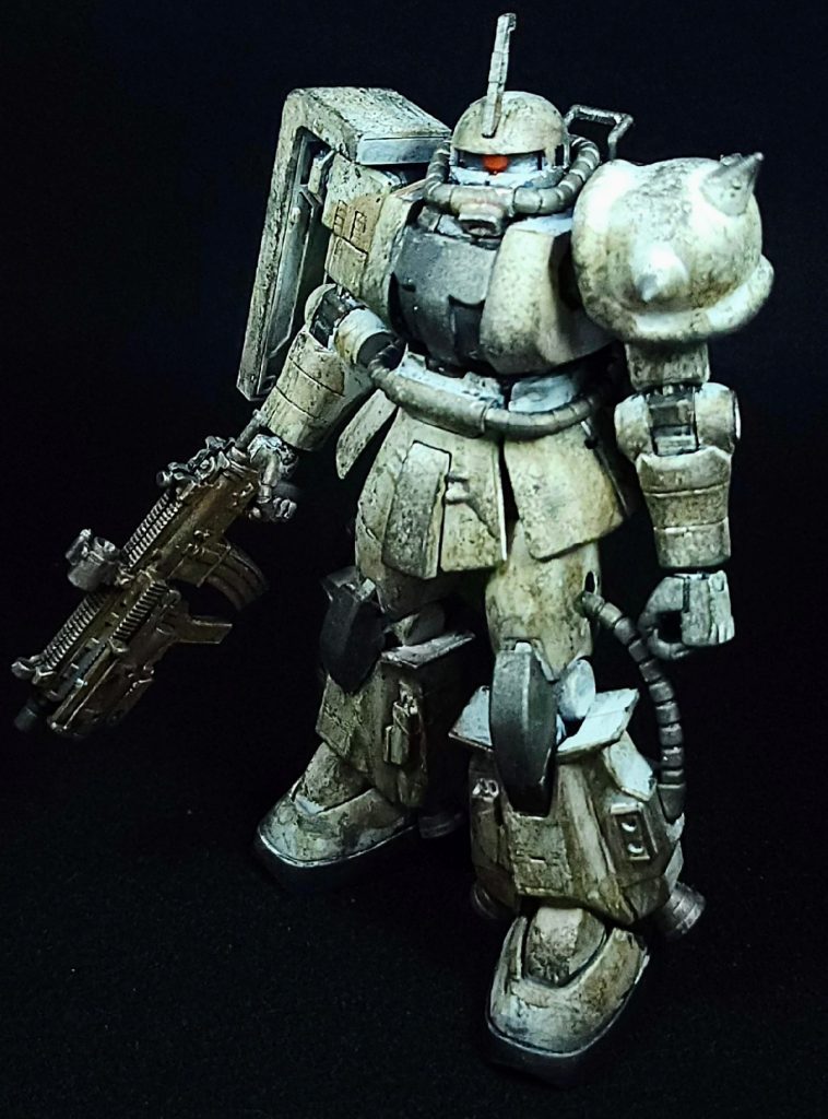 ジャンク再生 シンマツナガ専用 高機動型ザク–2枚目/制作者：2代目塗装狂主任